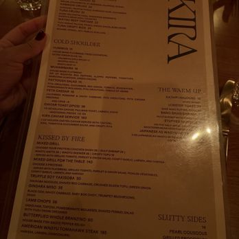 Kira - Menu - Mediterranean Near Me - New Orleans, Louisiana