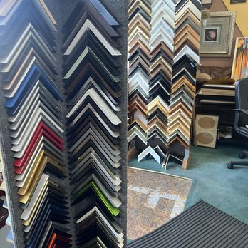 Eden Custom Framing - Frame samples. - Framing Near Me - Oakland, California