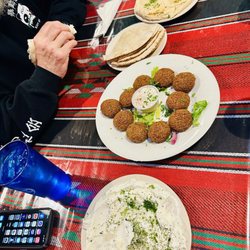 Gyros & Grill - Falafel, Garlic Dip and Hummus