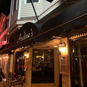 Andino's - the outside of a restaurant at night - Italian Near Me - Providence, Rhode Island Andino's - the outside of a restaurant at night - Italian Near Me - Providence, Rhode Island