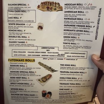 Bikkuri Sushi Noodle & Grill - Sushi menu - Sushi Bars Near Me - Orlando, Florida Bikkuri Sushi Noodle & Grill - Sushi menu - Sushi Bars Near Me - Orlando, Florida