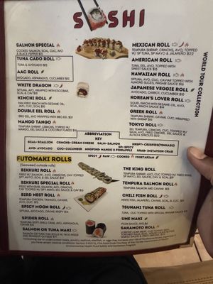 Menu photo 1 Bikkuri Sushi Noodle & Grill Orlando, FL Menu photo 1 Bikkuri Sushi Noodle & Grill Orlando, FL