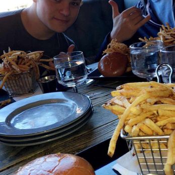 Little Bad Wolf - Amazing basket of fries that came with the burger - American Near Me - Chicago, Illinois