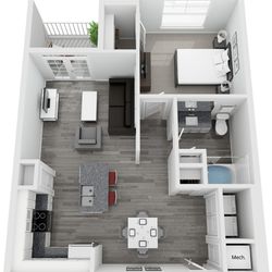 Evolve Surf City Apartments - 1 Bedroom 1 Bathroom