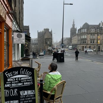 Bobby's Sandwich Bar - Outdoor seating - Sandwiches Near Me - Edinburgh, EDH