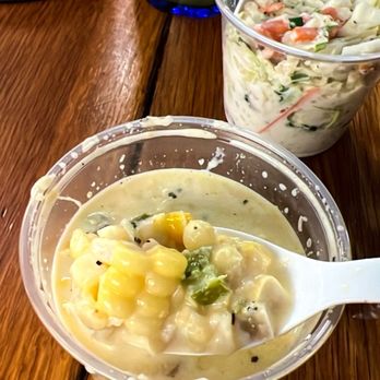 Crack - Cramer corn and Pineapple coleslaw - Burgers Near Me - Long Beach, California