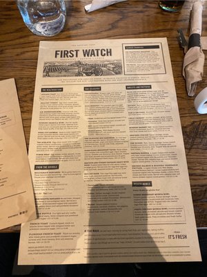 Menu photo 7 First Watch Bridgeville, PA Menu photo 7 First Watch Bridgeville, PA