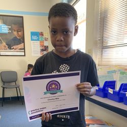 Kumon Math and Reading Center of El Cerrito - We celebrate our students' successes! Charles reached Honor Roll status in three months!