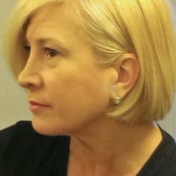 Bob haircut and color by Enzo.