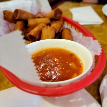 Renee's Kitchenette & Grill - Sauce for the outstanding lumpiang shanghai/lumpia - Filipino Near Me - Woodside, New York Renee's Kitchenette & Grill - Sauce for the outstanding lumpiang shanghai/lumpia - Filipino Near Me - Woodside, New York