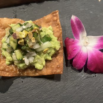 Tang's Sushi - Vegan ceviche (avo, cucumber, pickled onions, pistachios, asparagus) - Sushi Bars Near Me - Roseville, California Tang's Sushi - Vegan ceviche (avo, cucumber, pickled onions, pistachios, asparagus) - Sushi Bars Near Me - Roseville, California