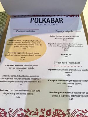 Menu photo 3 Polka Bar Barcelona, B