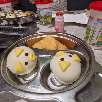 Haidilao Hotpot Katy - Bean pig buns for the littles. - Seafood Near Me - Katy, Texas