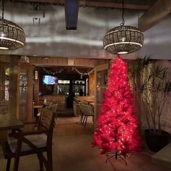 Baja Cantina - Interior with a Festive Christmas Tree - Mexican Near Me - Marina Del Rey, California Baja Cantina - Interior with a Festive Christmas Tree - Mexican Near Me - Marina Del Rey, California