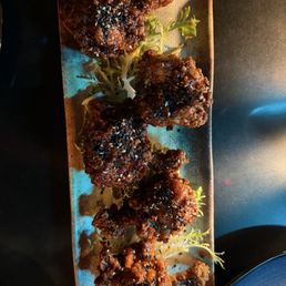 CRISPY CHICKEN " LOLLIPOPS " CRISPY CHICKEN " LOLLIPOPS "