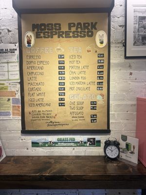 Menu photo 1 Moss Park Espresso Toronto, ON Menu photo 1 Moss Park Espresso Toronto, ON