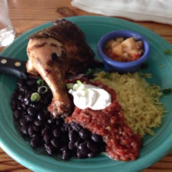 Tortuga's Lie - Jerk chicken with rice and peas - Seafood Near Me - Nags Head, North Carolina Tortuga's Lie - Jerk chicken with rice and peas - Seafood Near Me - Nags Head, North Carolina