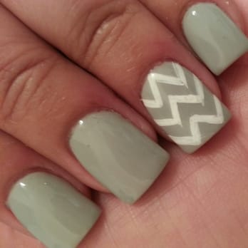 Kelly's Nails & Spa - Grey nails done by Kelly H. - Nail Salons Near Me - Gilbert, Arizona
