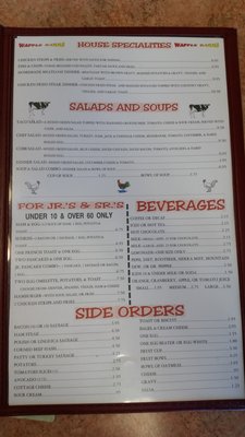 Menu photo 5 Waffle Barn Roseville, CA