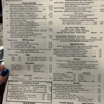 Leo's Breakfast Restaurant - Menu as of 10.29.24 - Breakfast & Brunch Near Me - Buzzards Bay, Massachusetts