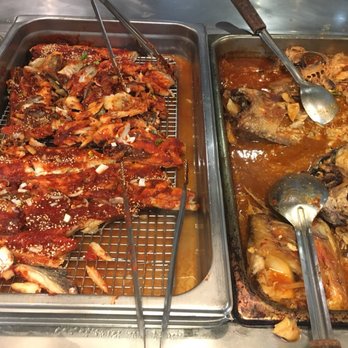 Seoul Grill House - Steamed fish section. I didn't like the taste of the spicy fish on left. It was a salty. - Korean Near Me - Surrey, British Columbia Seoul Grill House - Steamed fish section. I didn't like the taste of the spicy fish on left. It was a salty. - Korean Near Me - Surrey, British Columbia