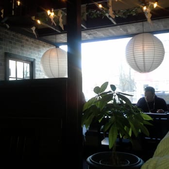 Akai Sushi - Dark wood booths - Japanese Near Me - Toronto, Ontario Akai Sushi - Dark wood booths - Japanese Near Me - Toronto, Ontario