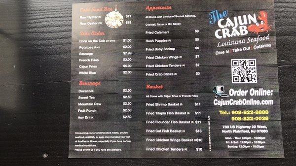 Menu photo 8 Cajun Crab North Plainfield, NJ