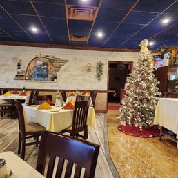 The dining area. The dining area.