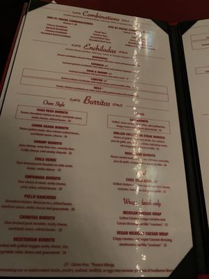 Menu photo 7 Casa Vega Sherman Oaks, CA Menu photo 7 Casa Vega Sherman Oaks, CA