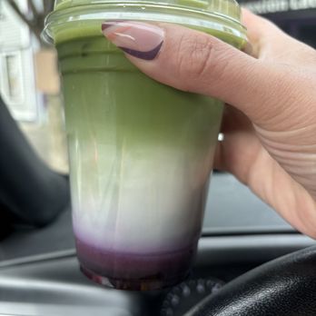 The Nitro Bar - Blueberry Matcha Latte - Coffee & Tea Near Me - Newport, Rhode Island