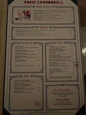 Menu photo 3 Rosie Cannonball Houston, TX Menu photo 3 Rosie Cannonball Houston, TX
