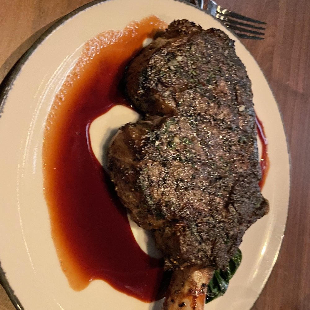 Ramsay's Kitchen - 24oz bone in rib eye - New American Near Me - Las Vegas, Nevada Ramsay's Kitchen - 24oz bone in rib eye - New American Near Me - Las Vegas, Nevada