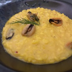 Collegio - Risotto con FIVE vongole.