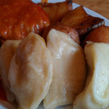 Bakestone Bakery - Stuffed Cabbage, Roasted Potatoes, and Cheese Pierogies - Polish Near Me - Brooklyn, New York