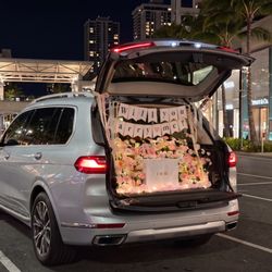 Proposal Floral Trunk Flower Setup