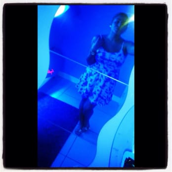 Glowing Gold Tanning Spa - Ready to jump in the booth and get my glowing tan - Day Spas Near Me - Hialeah, Florida