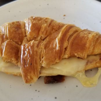 Marquise Cafe - [Photo: Instagram.com/visitatampabay] French croissant with Swiss cheese - Breakfast & Brunch Near Me - Treasure Island, Florida