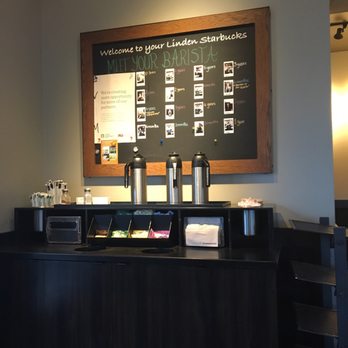 Starbucks - Nice little wall of your baristas ! - Coffee & Tea Near Me - Linden, New Jersey Starbucks - Nice little wall of your baristas ! - Coffee & Tea Near Me - Linden, New Jersey