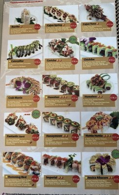 Menu photo 1 Sapporo Sushi San Marcos, CA Menu photo 1 Sapporo Sushi San Marcos, CA