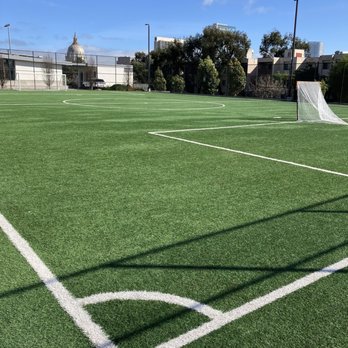 Hayward Playground - Small soccer field with nets - Playgrounds Near Me - San Francisco, California Hayward Playground - Small soccer field with nets - Playgrounds Near Me - San Francisco, California