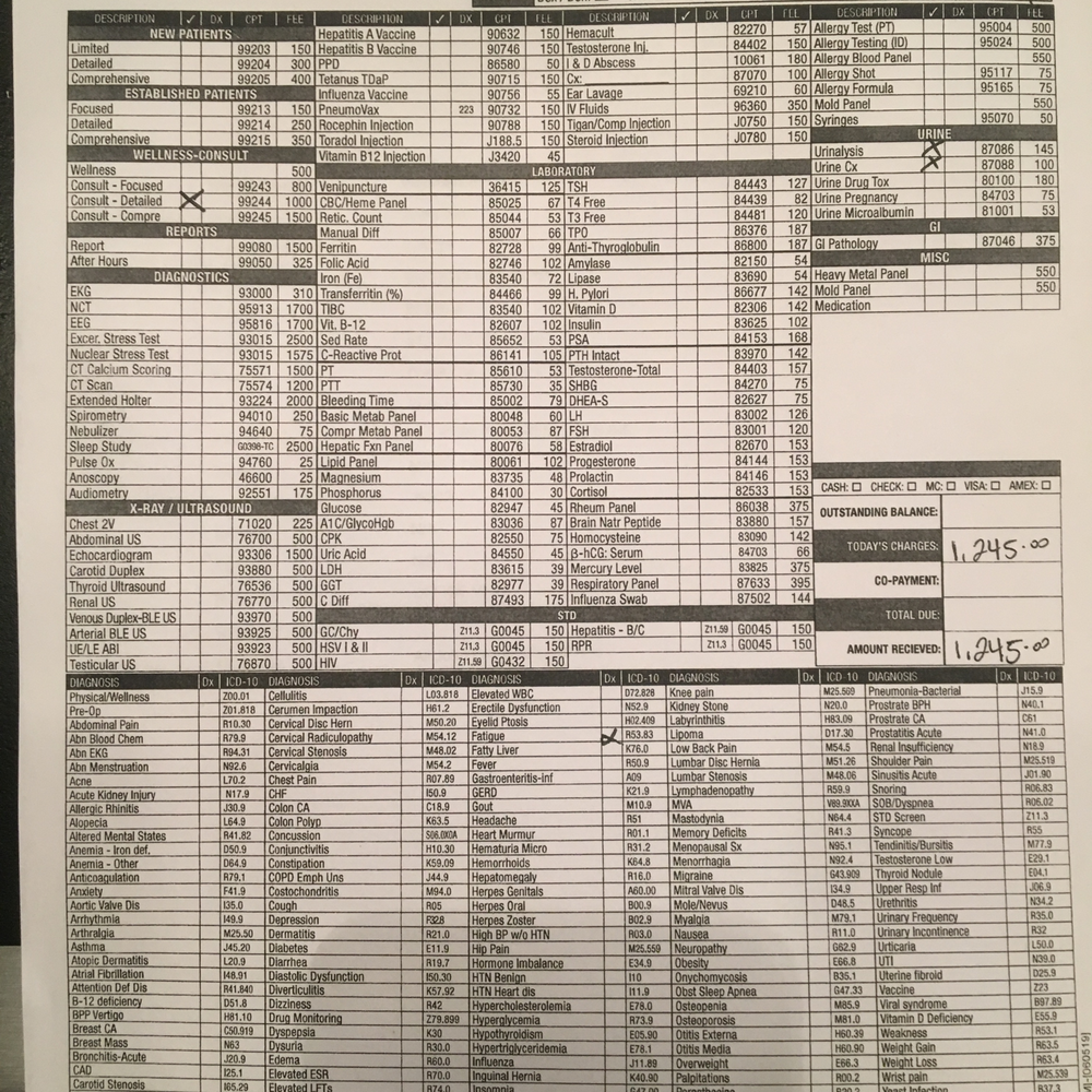 A. John Enayati, MD MPH - Invoice of $1,245 for a 44 minute new patient appointment. - Internal Medicine Near Me - Los Angeles, California A. John Enayati, MD MPH - Invoice of $1,245 for a 44 minute new patient appointment. - Internal Medicine Near Me - Los Angeles, California