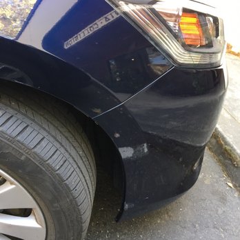 California Collision - The front edge of my car, after Sean and his crew worked on it. - Body Shops Near Me - Pleasanton, California California Collision - The front edge of my car, after Sean and his crew worked on it. - Body Shops Near Me - Pleasanton, California