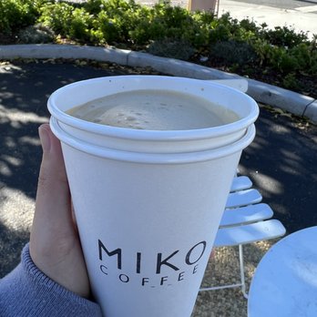 MIKO Coffee by Post - Lavender Latte with Oat Milk - Coffee & Tea Near Me - Campbell, California
