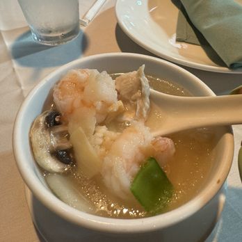 Panda Inn - Three Flavor Sizzling Rice Soup - Chinese Near Me - La Palma, California Panda Inn - Three Flavor Sizzling Rice Soup - Chinese Near Me - La Palma, California