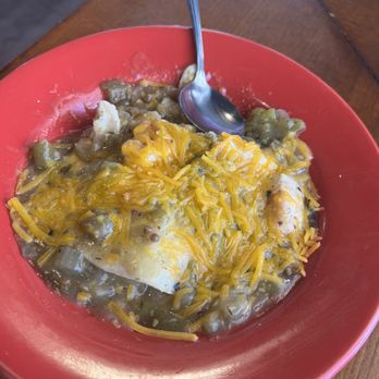 Girasol Cafe and Bakery - Green chili Green Chile Chicken Enchiladas - Bakeries Near Me - Amarillo, Texas