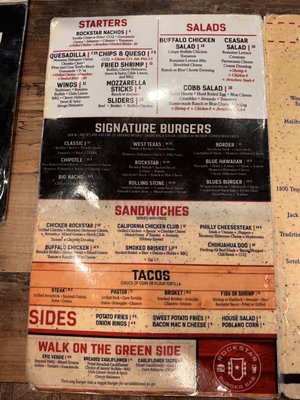 Menu photo 3 Rockstar Burger Bar El Paso, TX Menu photo 3 Rockstar Burger Bar El Paso, TX