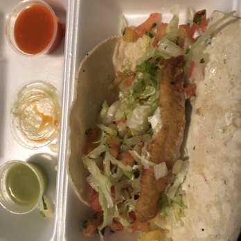 Taco Star - Fish taco Are you kidding?! It's literally smaller than my finger!! - Tacos Near Me - Northglenn, Colorado Taco Star - Fish taco Are you kidding?! It's literally smaller than my finger!! - Tacos Near Me - Northglenn, Colorado