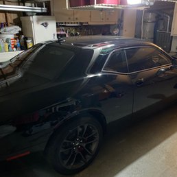 The new tint came out great.
