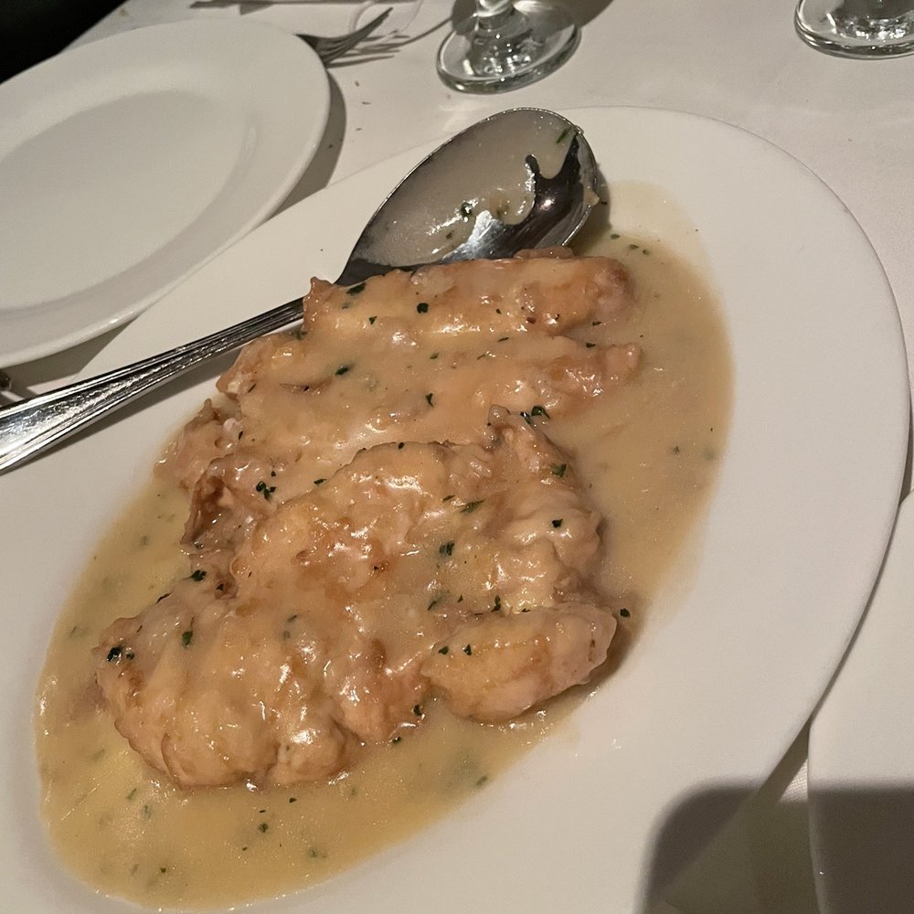 Tesoro - Chicken Francese - Italian Near Me - Westbury, New York Tesoro - Chicken Francese - Italian Near Me - Westbury, New York