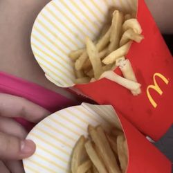 McDonald's - Halfway full frys
